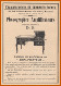 Etablissements De Schryver Frères Phonographes Amplificateurs D.S.